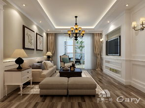 83平美式經(jīng)典三居 寶山區(qū)當(dāng)代高邸莫先生雅居裝修實景賞析